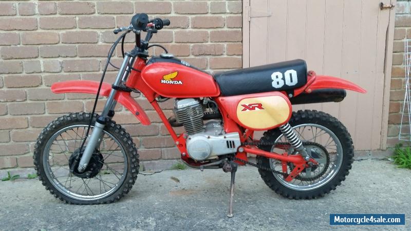 Honda xr80 motorcycles for sale #6