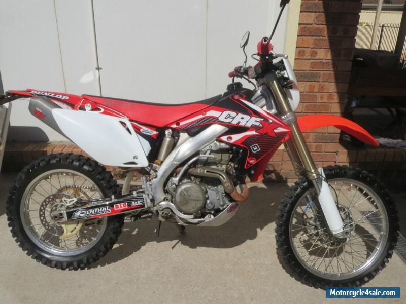 Honda crf450x on the road #3