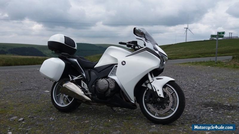 Honda VFR 1200 посадка