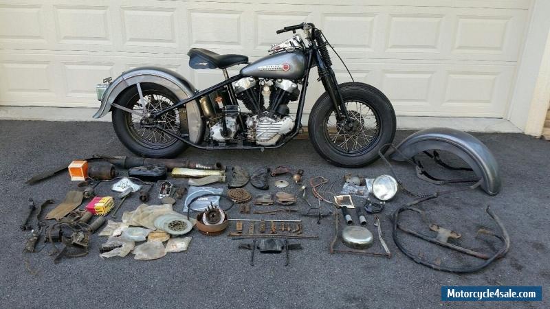 1947 Harley Knucklehead Chopper