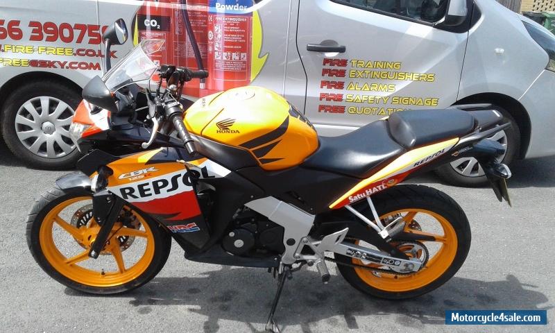 2012 Honda CBR 125 RC for Sale in United Kingdom