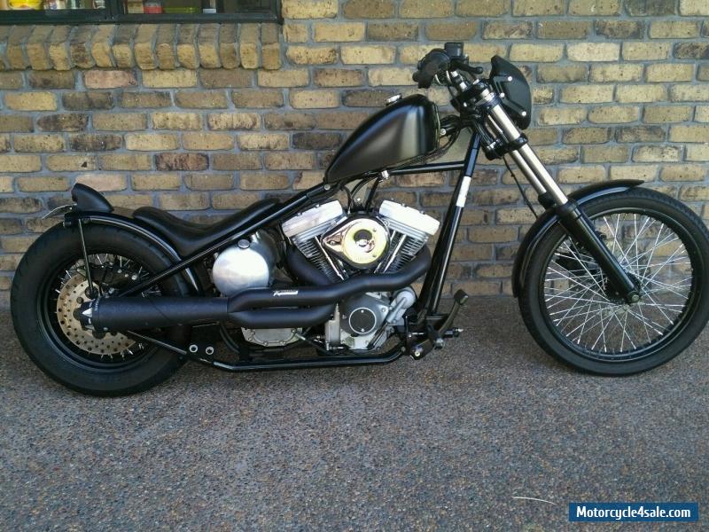 harley evo chopper