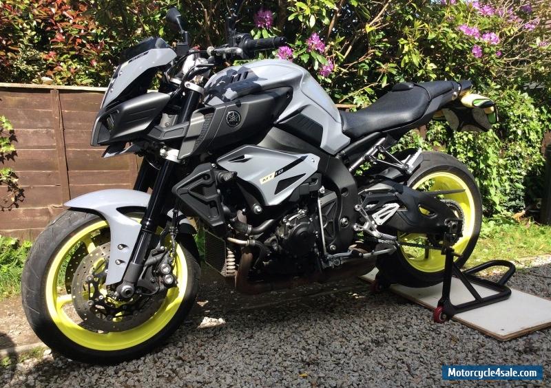 2017 yamaha mt 10 for sale