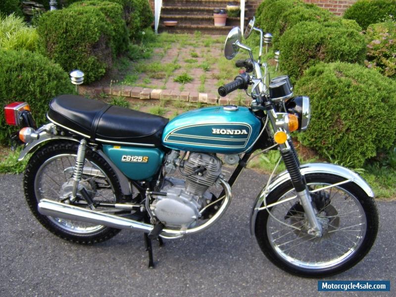 1975 Honda CB125S for Sale in United States