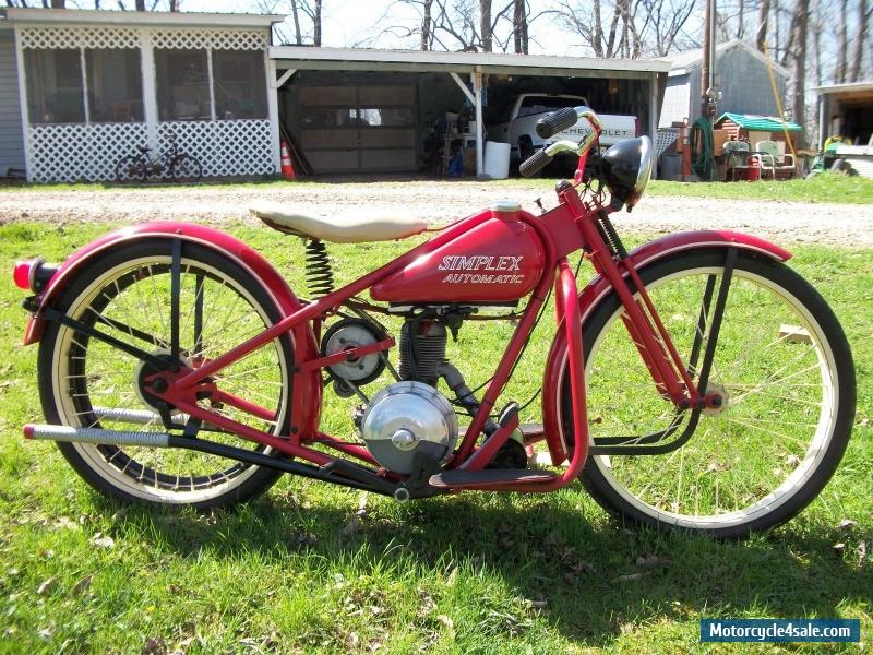 simplex automatic motorcycle for sale