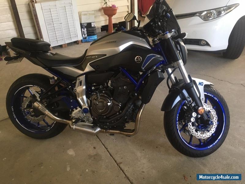 Yamaha MT-07 HO for Sale in Australia