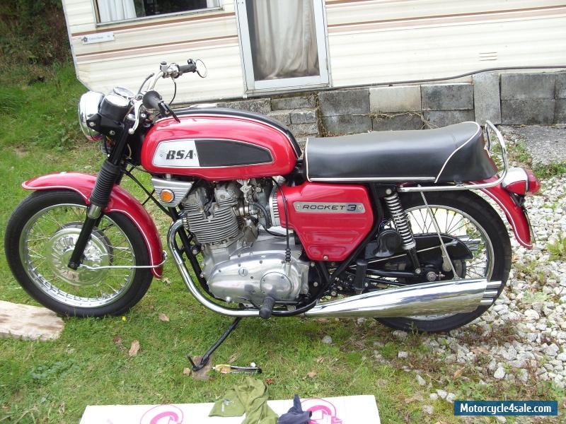 1969 Bsa rocket 3 for Sale in United Kingdom