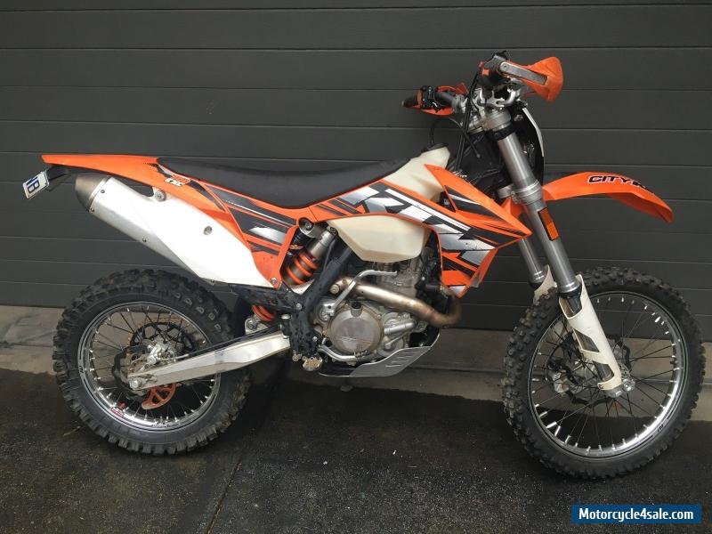 KTM 500 EXC F В красивом пластике