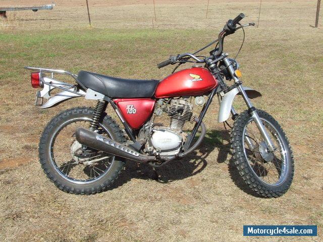  Honda  XL100 for Sale in Australia