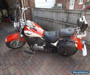 Motorcycle Kawasaki VN800 Classic Red for Sale