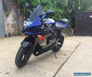 Motorcycle 2005 SUZUKI GSXR 600 K5 BLUE / WHITE WITH 750 ENGINE FITTED for Sale