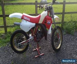 Motorcycle 1986 Yamaha YZ125  California import just in  super evo twinshock mugen LOP FOX  for Sale