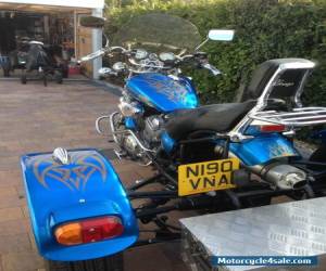 Motorcycle trike with independent suspension and nice paint work mot 1 year  for Sale