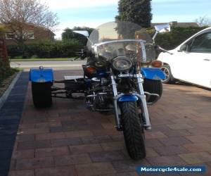 Motorcycle trike with independent suspension and nice paint work mot 1 year  for Sale