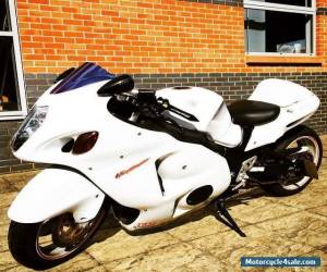 Motorcycle 2008 SUZUKI GSX 1300 R K7 WHITE Unrestricted Full Power with extras for Sale