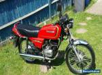 1987 KAWASAKI KH125-K5 RED motorbike 2 stroke learner legal ready to ride c pics for Sale