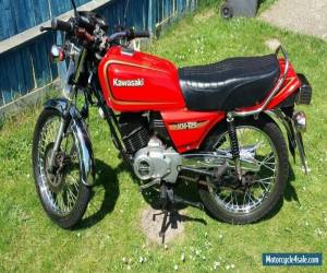 Motorcycle 1987 KAWASAKI KH125-K5 RED motorbike 2 stroke learner legal ready to ride c pics for Sale