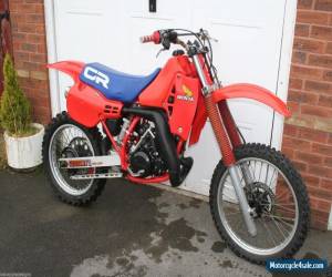 Motorcycle Honda CR 250 R 1984 Classic Vintage Motocross Bike MX 84  for Sale