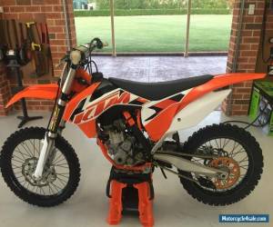 Motorcycle KTM 250F 2015 model for Sale