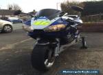 Yamaha R6 1999 Blue and White for Sale