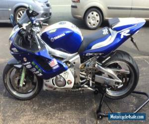 Motorcycle Yamaha R6 1999 Blue and White for Sale