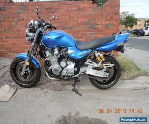 Motorcycle YAMAHA XJR1300 2007 BLUE LOW KMS INJECTED GREAT BIG TOURER GSX1400 NAKED OHLINS for Sale