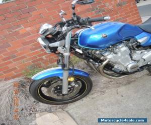 Motorcycle YAMAHA XJR1300 2007 BLUE LOW KMS INJECTED GREAT BIG TOURER GSX1400 NAKED OHLINS for Sale