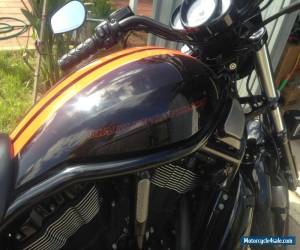 Motorcycle Harley Davidson Night Rod Special, V-Rod VRSCDX 2008, black with orange strips for Sale