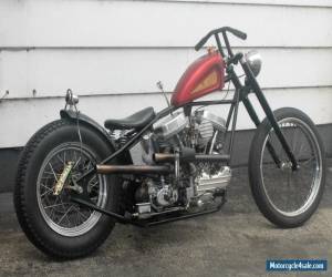 Motorcycle 1954 Harley-Davidson Panhead for Sale