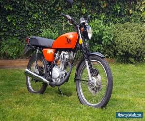 Motorcycle HONDA CB125J, CLASSIC BIKE, CAFE RACER, RARE for Sale