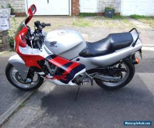 Motorcycle 1989 HONDA CBR600FK Classic Jelly Mold Silver Red for Sale