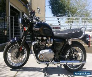 Motorcycle Triumph Bonneville T120 2016 - Brand New  -120miles for Sale