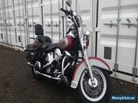 HARLEY-DAVIDSON FLSTC SOFTAIL EVO US IMPORT REGISTERED IN UK