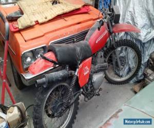 Motorcycle Honda xl250s trail bike for Sale