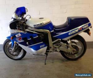 Motorcycle 1991 SUZUKI  GSXR 750 L SLAB SIDE CLASSIC YEARS MOT 9 OWNERS LOADS OF HISTORY for Sale