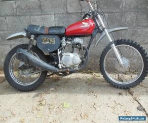 Motorcycle 1975 Honda XR for Sale