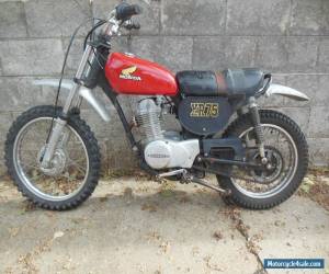 Motorcycle 1975 Honda XR for Sale