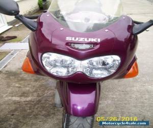 Motorcycle GSX F SUZUKI 750 S REG 1998 MAROON,12 months MOT. for Sale