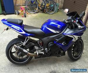 Motorcycle 2005 YAMAHA YZF R6 BLUE MANY EXTRAS for Sale