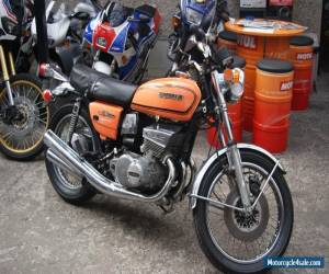 Motorcycle 1975 Suzuki GT550 Triple 2 Stroke Project for Sale