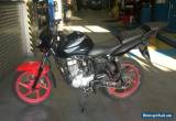 2009 HONDA CBF 125 M-9 RED/BLACK for Sale