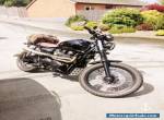 TRIUMPH SCRAMBLER 900 BLACK 2015 CUSTOM SC PROJECT EXHAUST 2600 MILES for Sale