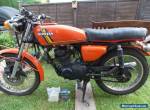 1976 HONDA CB125 CLASSIC RESTORATION PROJECT/SPARES/REPAIR BARN FIND/CAFE RACER for Sale