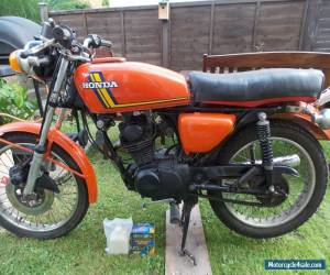 1976 HONDA CB125 CLASSIC RESTORATION PROJECT/SPARES/REPAIR BARN FIND/CAFE RACER for Sale