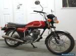 1988 Honda CG125 BR Classic Learner Barn Find, Good Condition, 14,000 Miles, N/R for Sale