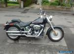 2006 HARLEY-DAVIDSON FLSTF FAT BOY BLACK for Sale