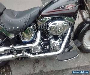 Motorcycle 2006 HARLEY-DAVIDSON FLSTF FAT BOY BLACK for Sale