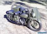 Norton Big4 Military motorcycle sidecar 41 Genuine 2wd Army WWII for Sale