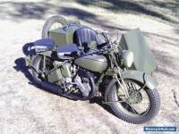 Norton Big4 Military motorcycle sidecar 41 Genuine 2wd Army WWII