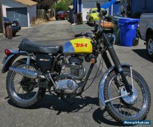 Motorcycle 1970 BSA for Sale